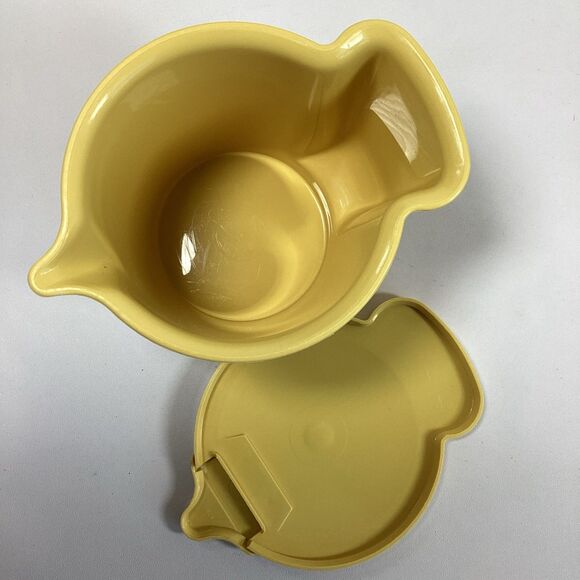 Vintage Tupperware Sugar Creamer Container Set Harvest Gold USA 574 577 - Picture 13 of 13